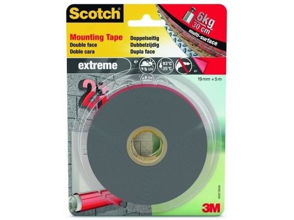 3M 40021950, Harmaa, 5 m, CE, Kupla, 1 kpl