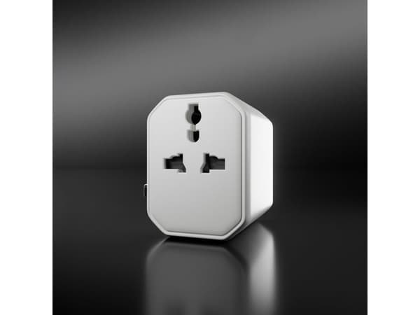 SBS TEADAPTUSBTCUNI USB-C till USB-A universell reseadapter - Vit