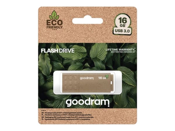GOODRAM UME3 Eco Friendly - USB flash-enhet - 16 GB - USB 3.0