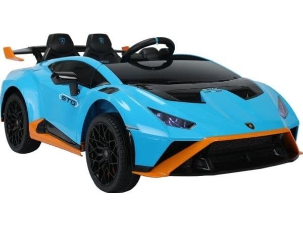 [OUTLET] - Lamborghini STO DRIFT Batteri Bil Blå LEAN BILER