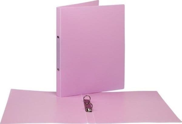 A4 ringperm PP 2 cm 2-ringer pastellrosa