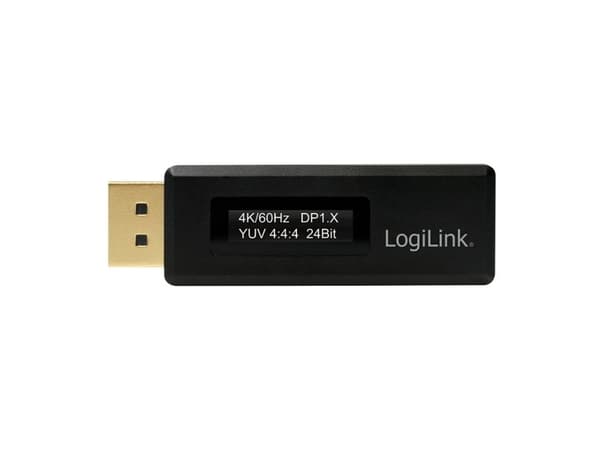 LogiLink DisplayPort-testare för EDID-information m