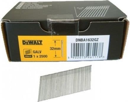 DeWALT DNBA1663GZ, Rostfritt stål, 63 mm, 2500 styck