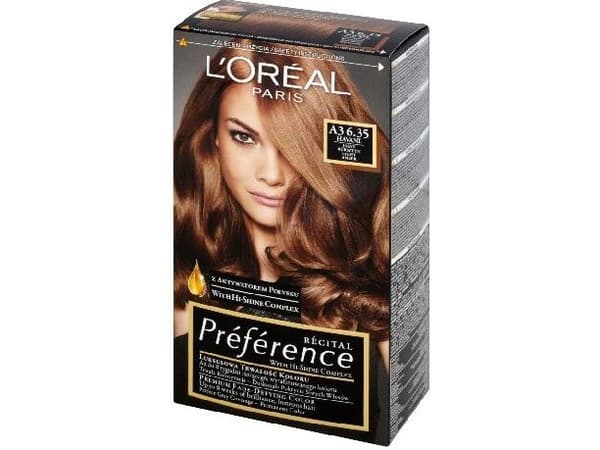 L'Oreal Recital Preference hårfärg 6.35 Light Amber