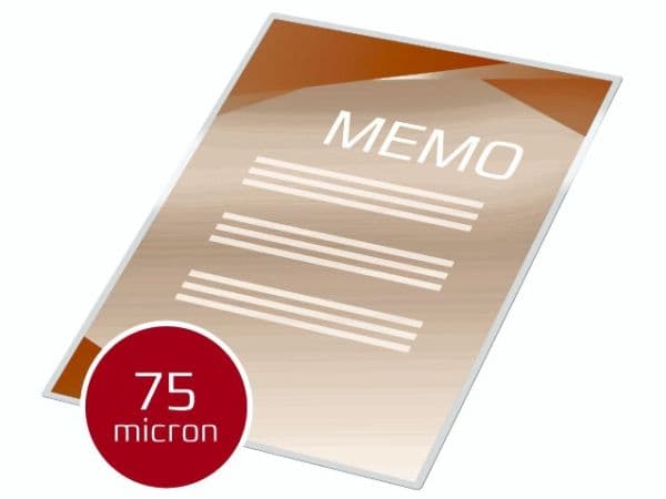 Lamineringsficka GBC A5 75 micron - (100 st.)