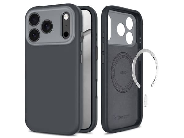 Tech-Protect Uniq MagSafe CC case for iPhone 18 Pro Max / 17 Pro Max - graphite