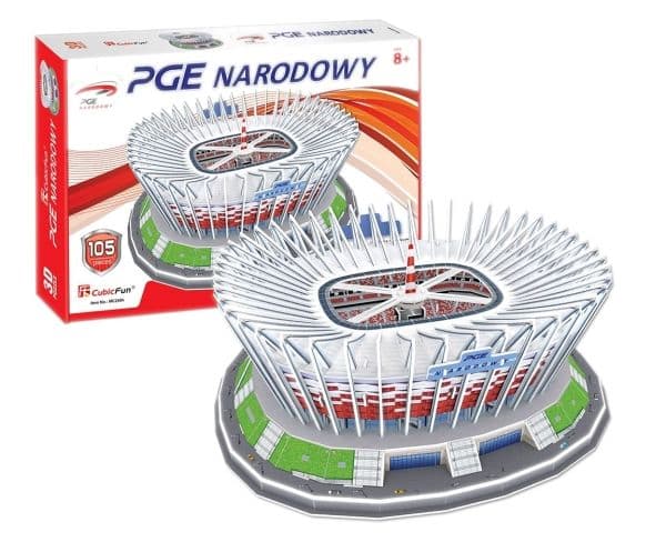 Cubicfun 3D-puslespill PGE National Stadium