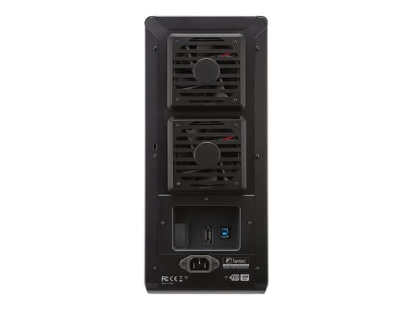 FANTEC QB-X8US3-6G - Harddiskarray - 0 GB - 8 brønner (SATA-600) - SATA 3Gb/s, USB 3.0 (ekstern)
