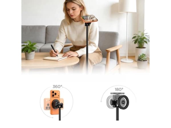 Tech-Protect L03S Magsafe Bluetooth-selfiestang med stativ 4kom.pl svart