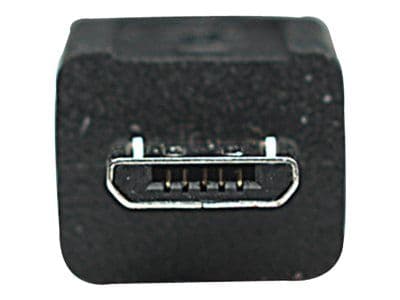 Manhattan 325677, 0,5 m, USB A, Micro-USB B, USB 2.0, Svart