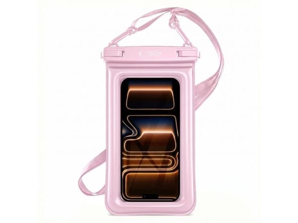 Tech-Protect UWC7 6,9" vanntett etui - rosa