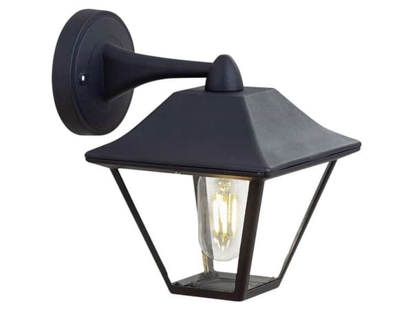 VTEC VT-843 8686 LED-udendørs vægbelysning E27 Mat sort