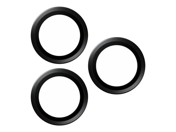 PanzerGlass ® Hoops® Titanium Camera Lens Protector Black iPhone 15 Pro | 15 Pro Max, Apple, Apple - iPhone 15 Pro, Apple - iPhone 15 Pro Max, Asen...