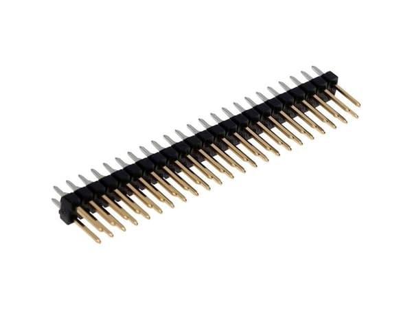 Molex stiftlist (standard), antal rader: 2, 1 st Tray
