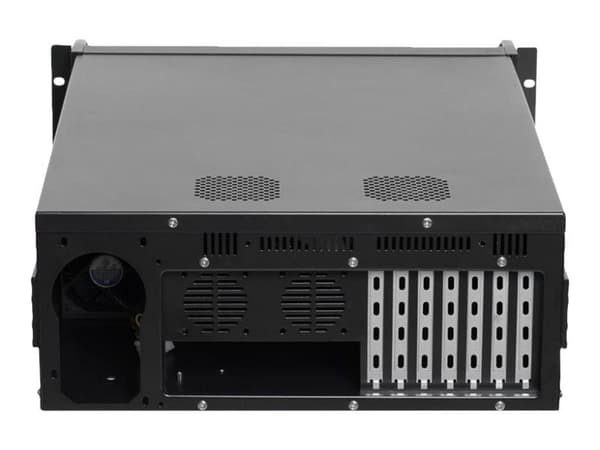 Netrack Server Case - Rackmonterbar 4U - utvidet ATX (E-ATX) - svart