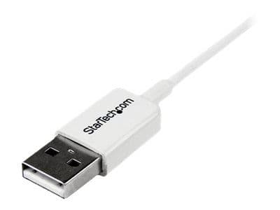 StarTech.com 1m USB 2.0 A/Micro-B m/m, 1 m, USB A, Micro-USB B, USB 2.0, Uros/uros, Valkoinen