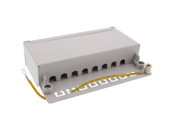 InLine 4043718209408, RJ-45, Cat6a, Väggmontering, Grå, 575 g, 135 mm