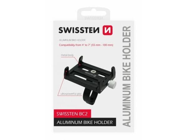 Swissten BC2 matkapuhelin/älypuhelin Musta