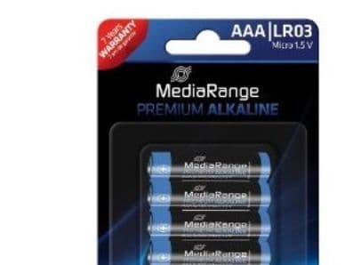 MediaRange Premium - Batteri 4 x AAA - Alkalisk - 724 mAh