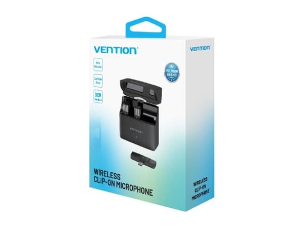 Vention USB-C-mikrofon (2 st) + etui (NCAB0)