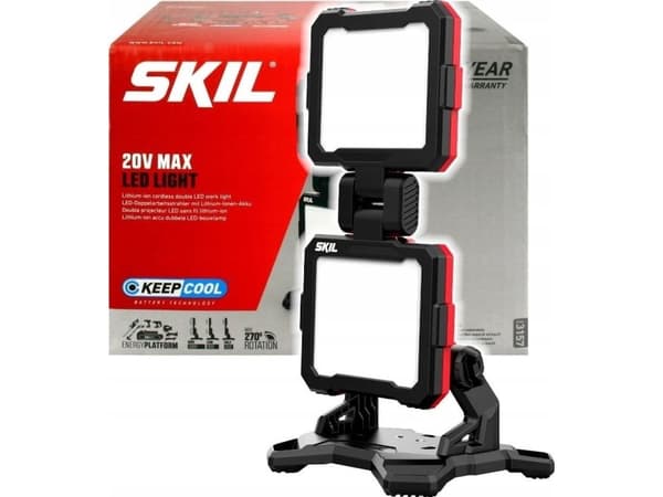 Trådløs LED arbeidslampe CORDLESS LED WORK LIGHT 3157CA 20V