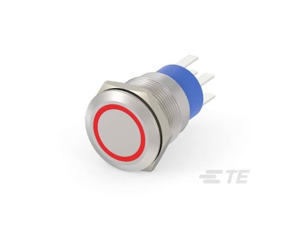 TE Connectivity 4-2213764-5 belyst tryckknapp 1 st (bricka)