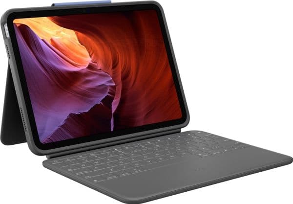 Logitech Rugged Folio - Tastatur og folio-kasseapparat