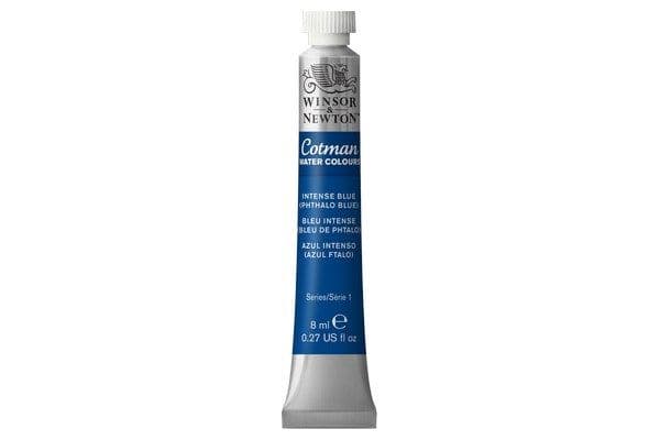 Cotman akvarell 8 ml Intense Blue 327