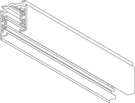 Global 3F Rail 1M XTS4100-2 musta