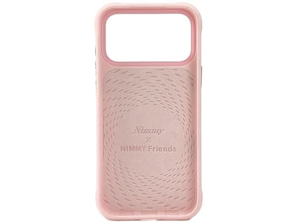 Nimmy Cool&Cute 2.0 katte-deksel til iPhone 17 Pro Max - rosa