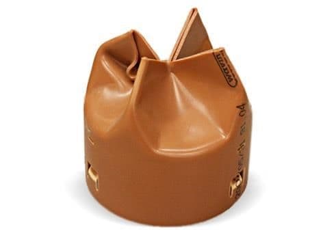 Wavin 126/113 mm PVC-drænslutmuffe