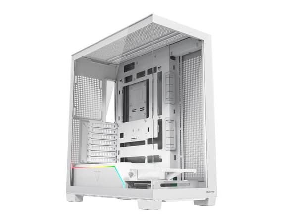 Modecom Volcano Stellar Plus ARGB kabinett hvit (AT-STELLAR-PLUS-NF-0000-20)
