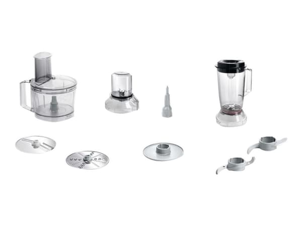 Bosch MultiTalent 3 MCM3501M -Foodprocessor 800 W - børstet rustfrit stål/sort