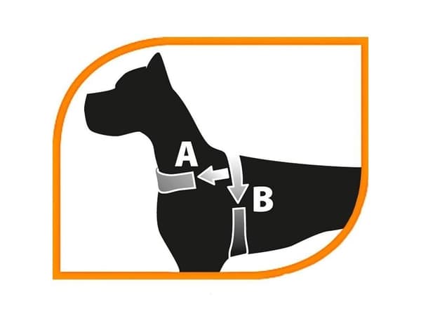FERPLAST Daytona hund sele - M