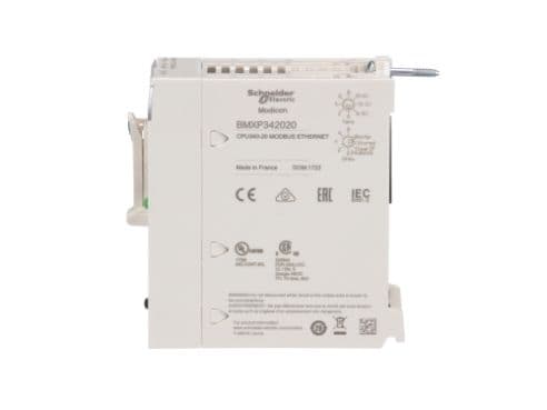 Modicon M340, CPU 4096KB modbus og ethernet, BMXP342020