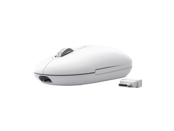 Trust Seron Slim Multi, Molempikätinen, Optinen, RF Wireless + Bluetooth, 3200 DPI, Valkoinen