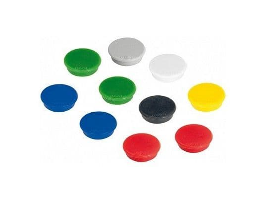 FRANKEN - Magnet - 3,8 cm diameter - blandade (paket om 10)