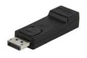 Microconnect DPHDMI, Displayport, HDMI, Musta
