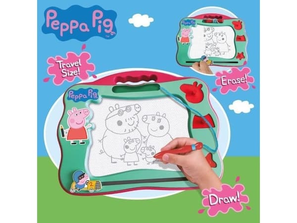 PEPPA ACTIVITY TRAVEL magnetisk skriver