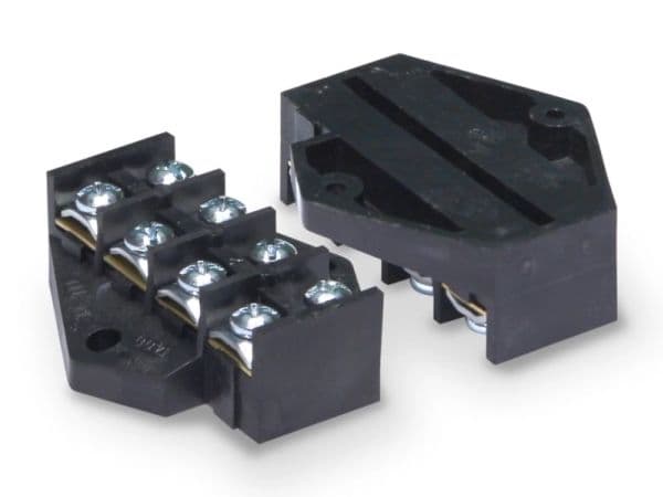 Plastrol grenplatta, 4-ledad koppling 2,5 mm2
