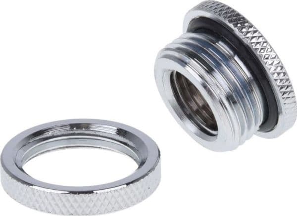 Alphacool 17423, Krom, Passende, Messing, 1/4", 25 mm, 12 mm