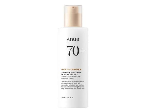 Anua Rice 70 Intensive Moisturizing Milk Lotion for Deep Hydration
