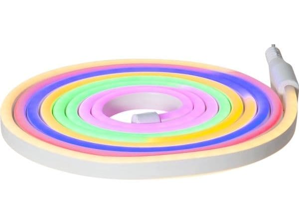 EGLO FLATNEONLED ULKOKÄYTTÖÖN RAIDAT 3M MONIVÄRINEN