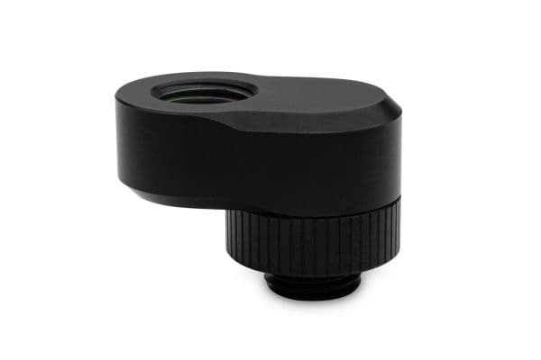 EkWaterBlocks EK-Quantum Torque Rotary Offset 14 - Liquid cooling system offset fitting adapter - svart