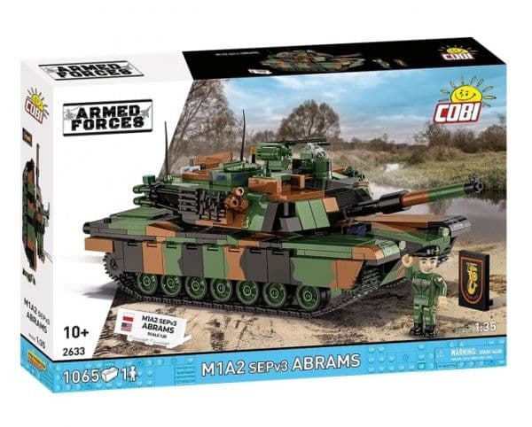 Cobi M1A2 Abrams (PL) modellbyggesett
