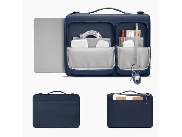 Tech-Protect Defender laptopväska 15–16" – blå