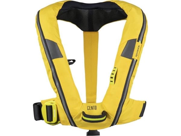 Spinlock Deckvest Cento redningsvest til barn, gul