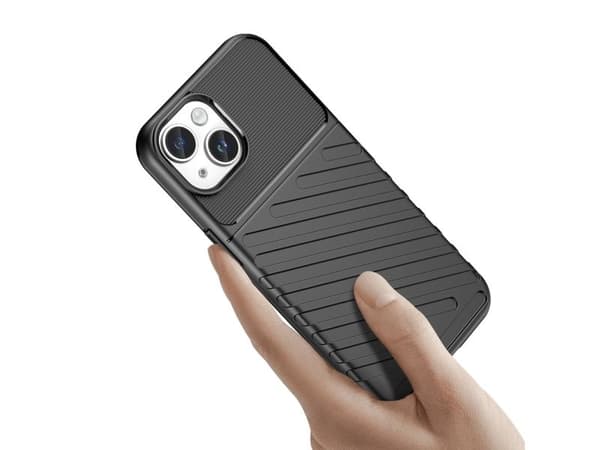Armored iPhone 15 Plus Thunder-skal - blå