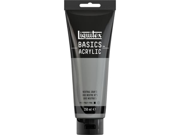 SmartMax Acrylic Basics 250 ml nøytral grå Value 5 599