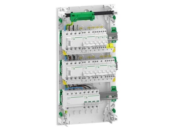 Kapslingstavla: 1xSPD 2xRCD 5x1PN 3x3PN